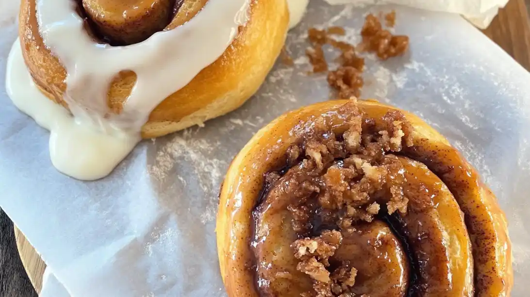 Cinnamon Bun vs. Cinnamon Roll