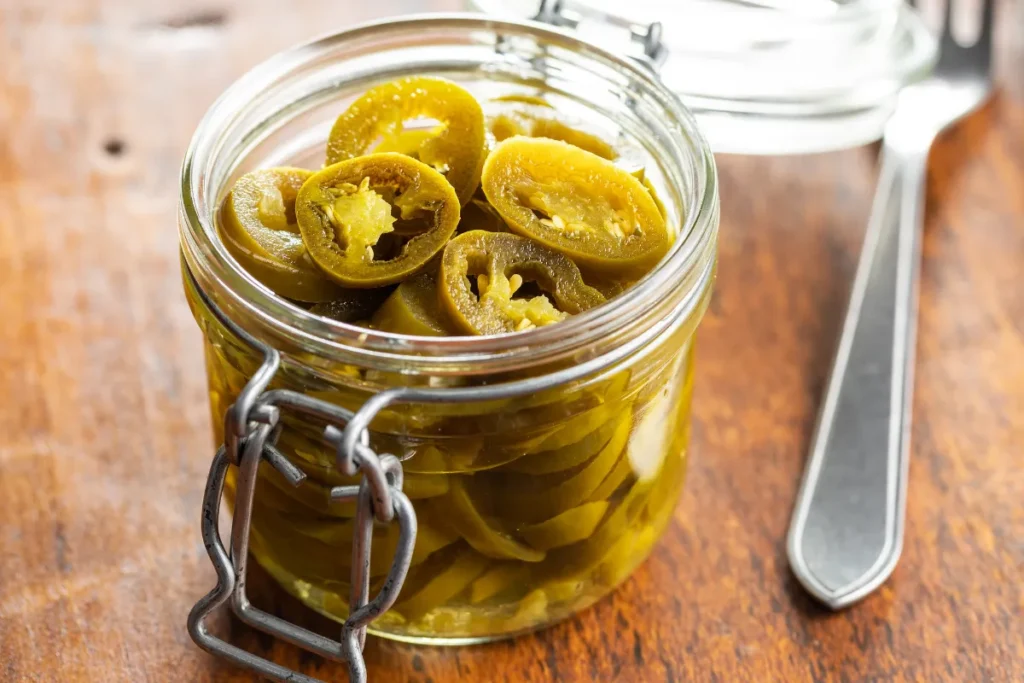 Pickled banana peppers