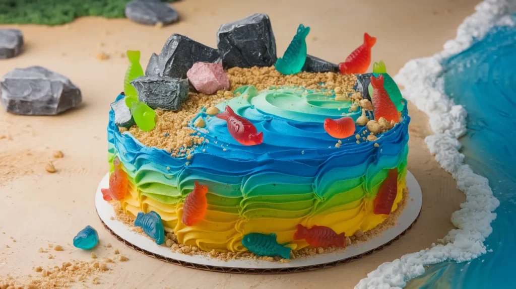 Fishing Cake 1