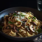 What Type of Pasta Can Vegetarians Eat? 4 Fettuccine with Mushrooms - What Type of Pasta Can Vegetarians Eat?